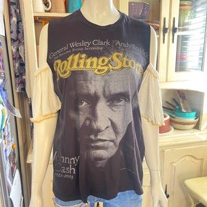 Vintage Custom Johnny Cash Tee Size L